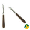 COLTELLO PELAPATATE INOX CON MANICO IN LEGNO