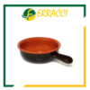 CASSERUOLA TEGAME AD 1 MANICO CON COPERCHIO IN TERRACOTTA COLI'