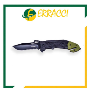 COLTELLO TATTICO NERO VERDE