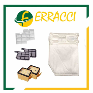 KIT COMPLETO 6 SACCHETTI VK 135 +12 PROFUMAZIONI+2 FILTRI MOTORE +2 FILTRI ODORE