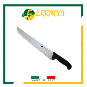 COLTELLO DENTATO PER PORCHETTA     TIPO FRANCESE     MADE IN ITALY