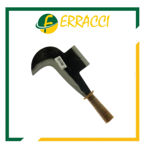 PENNATO IN ACCIAIO FORGIATO TIPO PISA cm.20  MANICO IN CUOIO