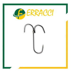 GANCIO INOX PER PROSCIUTTO mis.160x6 mm