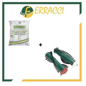 SPAZZOLE BATTITAPPETO FOLLETTO ET340 EB350 EB351 E POLVERE KOBONET COMPATIBILI